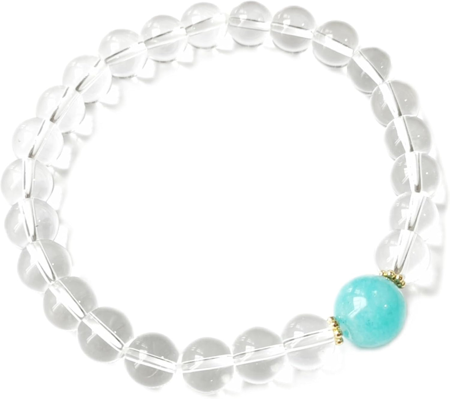 Beaded Bracelets for Women,Stretch Healing Crystal Bracelet Natural Stone Gemstone Jewelry Gifts