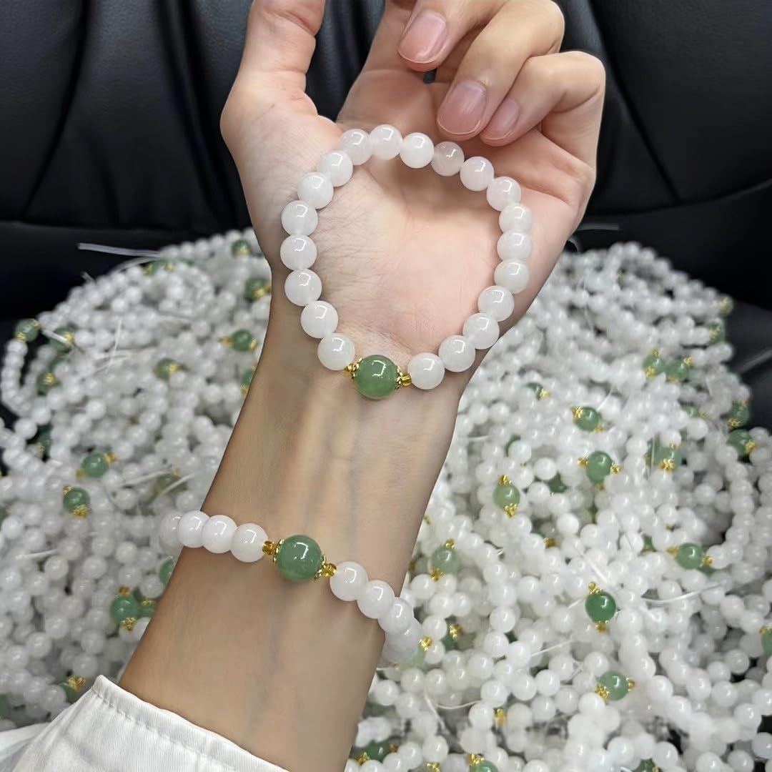 Beaded Bracelets for Women,Stretch Healing Crystal Bracelet Natural Stone Gemstone Jewelry Gifts