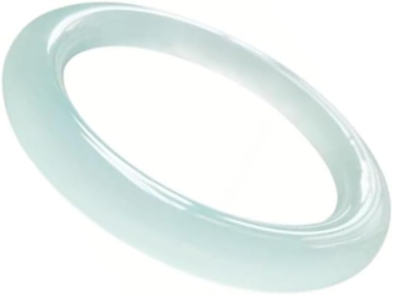 URED Floating Green Jade Bangle Bracelet For Women Narrow Feng Shui Bracelet Good Luck jade Bangle Genuine Healing For Woman Yoga meditation mother gift Birthday good luck