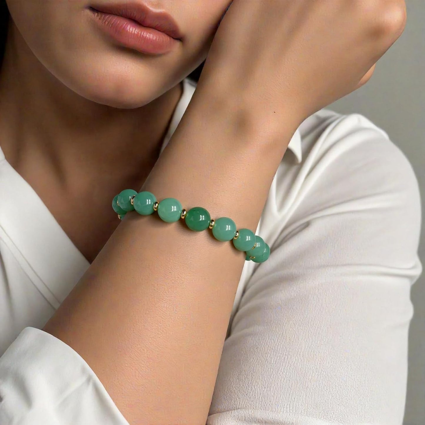 Feng Shui Natural Stone Bracelet – Natural Yellow Stone for Luck & Confidence Handmade 10mm Energy Jewelry for Men & Women Uplifting Gift with Gift Box